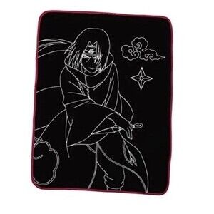 Collectibles Itachi Anime Bedding Super Soft Micro Raschel 46" X 60" Naruto